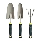 Amazon Basics Garden Tool Collection - 3PC Garden Tool Set (Hand Trowel, Hand Transplanter, Hand Cultivator) Photo, best price $15.59 new 2024
