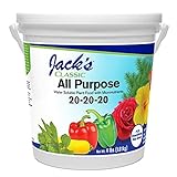 J R Peters Inc (52064) Jacks Classic No.4 20-20-20 All Purpose Fertilizer Photo, best price $30.98 new 2024
