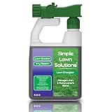 Commercial Grade Lawn Energizer- Grass Micronutrient Booster with Iron & Nitrogen- Liquid Turf Spray Concentrated Fertilizer- Any Grass Type, All Year- Simple Lawn Solutions- 32 Ounce Photo, best price $23.77 new 2024