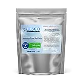 Cesco Solutions Ammonium Sulfate Fertilizer 5lb Bag – 21% Nitrogen 21-0-0 Fertilizer for Lawns, Plants, Fruits and Vegetables, Water Soluble Fertilizer for Alkaline soils. Sturdy Resealable Bag Photo, best price $19.99 new 2024