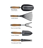 OLMSTED FORGE Garden Tool Set, 5 Pieces, Heavy Duty Powder Coated Steel, Cork Handle Photo, best price $54.99 new 2024