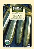 Seeds of Change 5800 Dark Star Zucchinie, Green Photo, best price $7.99 new 2024
