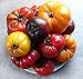 Photo This is A Mix!!! 30+ Rainbow Deluxe Tomato Seeds Mix 16 Varieties, Heirloom Non-GMO, Indeterminate, Old German, Chocolate Stripes, Ukrainian Purple, Amish Paste USA