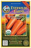 Everwilde Farms - 1000 Organic Chantenay Red Cored Carrot Seeds - Gold Vault Packet Photo, best price $3.75 new 2024