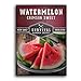 Photo Survival Garden Seeds - Crimson Sweet Watermelon Seed for Planting - Packet with Instructions to Plant and Grow Large Delicious Watermelons in Your Home Vegetable Garden - Non-GMO Heirloom Variety