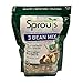 Photo Nature Jims Sprouts 3 Bean Seed Mix - Certified Organic Green Pea, Lentil, Adzuki Bean Seeds for Planting - Non-GMO Vegetable Seeds - Resealable Bag for Freshness - Fast Sprouting Bean Seeds - 16 Oz
