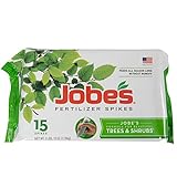 Jobe's 01660 Fertilizer Tree & Shrubs, Includes 15 Spikes, 14 Ounces, Brown Photo, best price $9.97 new 2024