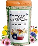 130,000+ Pure Wildflower Seeds - Premium Texas Flower Seeds [3 Oz] Perennial Garden Seeds for Birds & Butterflies - Wild Flowers Bulk Seeds Perennial: 22 Varieties Flower Seed for Planting Photo, best price $15.95 ($0.00 / Count) new 2024