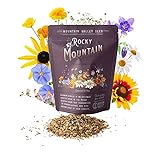 Package of 80,000 Wildflower Seeds - Rocky Mountain Wildflower Mix Seeds Collection - 18 Assorted Varieties of Non-GMO Heirloom Flower Seeds for Planting Including Larkspur, Poppy, Columbine, & Daisy Photo, best price $13.19 new 2024