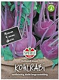81121 Sperli Premium Kohlrabi Samen Delikateß Blauer | Aromatisch Zart | Langes Erntefenster | Kohlrabi Saatgut Foto, bester Preis 2,94 € neu 2024
