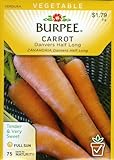 Burpee 65821 Carrot Danvers Half Long Seed Packet Photo, best price $5.49 new 2024