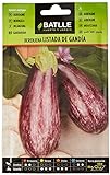 Batlle Gemüsesamen - Gestreifte Gandía Aubergine (190 Samen) Foto, bester Preis 8,96 € (89,60 € / 10g) neu 2024