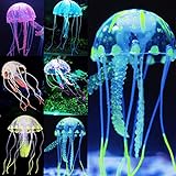 Uniclife 6 Pcs Glowing Jellyfish Ornament Decoration for Aquarium Fish Tank Photo, best price $9.99 ($1.66 / Count) new 2024