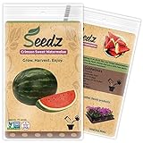 Organic Watermelon Seeds, APPR. 75, Crimson Sweet Watermelon, Heirloom Vegetable Seeds, Certified Organic, Non Hybrid, USA Photo, best price $7.88 new 2024