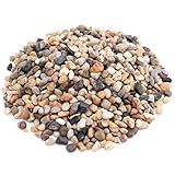 WUWEOT Kieselstein 2,7 kg Zierkies Dekosteine Deko Kies Kleiner Dekorativer Kies Gemischte Farbsteine Kleiner Dekorativer Kies Naturkies für Aquarium Garten Balkon Sukkulenten Basteln (1-2 cm) Foto, bester Preis 13,99 € neu 2024