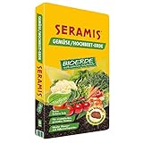 Seramis Torffreie Bioerde für Gemüse & Hochbeet, 40 l – Gemüseerde mit Dünger und Pflanz-Granulat zur Wasser- und Nährstoffspeicherung Foto, bester Preis 9,99 € neu 2024