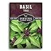 Photo Survival Garden Seeds - Thai Basil Seed for Planting - Packet with Instructions to Plant and Grow Asian Basil Indoors or Outdoors in Your Home Vegetable Garden - Non-GMO Heirloom Variety - 1 Pack