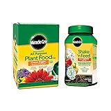Miracle-Gro Water Soluble All Purpose and Shake 'N Feed Plant Food Bundle: Feeds Flowers, Vegetables, Trees, and Houseplants Photo, best price $12.46 new 2024