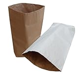 Yuzet, sacchetti di carta a tre strati, capacità di 32 kg e dimensioni di 55 cm x 85 cm, colore bianco foto, miglior prezzo EUR 15,58 nuovo 2024