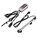 Photo hygger 200W Titanium Aquarium Heater for Salt Water and Fresh Water, Digital Submersible Heater with External IC Thermostat Controller and Thermometer, for Fish Tank 20-45 Gallon