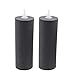 Photo AQUANEAT 2 Pack Air Stone, Large Air Stone Cylinder, Aerator Bubble Diffuser, Air Pump Accessories for Hydroponic Growing System, Pond Circulation, Aquarium Fish Tank (Large 6x2)