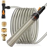 hygger Upgrade Aquarium Water Changer Kit, Semi-Automatic Fish Tank Gravel Cleaner, with 25 FT Water Hose, Flow Control Valve Photo, best price $37.99 new 2024