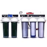 LiquaGen - 6 Stage Heavy Duty - 0 TDS/PPM Reverse Osmosis/Deionization Aquarium Reef Water Filter System, 150 GPD | Ultimate Purification RO/DI Machine w/Dual Deionization Canisters Photo, best price $319.99 new 2024