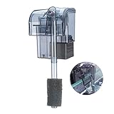 boxtech Aquarium Hang On Filter - Power Waterfall Suspension Oxygen Pump - Submersible Hanging Activated Carbon Biochemical Wall Mounted Fish Tank Filtration Water (5-10 Gal) Photo, best price $14.99 new 2024