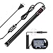 Photo VIVOSUN Submersible Aquarium Heater with Thermometer Combination,50W Titanium Fish Tank Heaters with Intelligent LED Temperature Display and External Temperature Controller