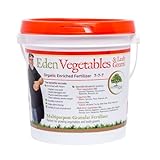 Eden Vegetables & Leafy Greens Organic Enriched Fertilizer (5 lb Bucket)-Neem Plant Food 7-7-7 Enriched Formula for Perfect Nitrogen, Phosphorous, and Potassium Balance Photo, best price $26.99 new 2024