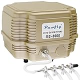 Pawfly 7 W 254 GPH Commercial Air Pump 4 Outlets Manifold Quiet Oxygen Aerator Pump for Aquarium Pond Photo, best price $39.99 new 2024