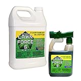 Nature’s Lawn – Lawn Force 5 Phosphorus Free – Liquid Lawn Fertilizer, Aerator, Dethatcher, with Humic & Fulvic Acid, Kelp Seaweed, and Mycorrhizae – Non-Toxic, Pet-Safe (DIY Starter Kit) Photo, best price $74.99 new 2024