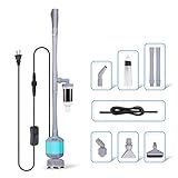 hygger 360GPH Electric Aquarium Gravel Cleaner, 5 in 1 Automatic Fish Tank Cleaning Tool Set Vacuum Water Changer Sand Washer Filter Siphon Adjustable Length 15W Photo, best price $36.99 new 2024