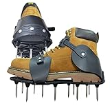 Lawn Aerator Shoes, Update Spike Sandals for Aerating Soil for Plants Health, Aerator Tools for Yard, Lawn, Roots ,Garden & Grass,Revives Lawn Health Photo, best price $29.99 new 2024