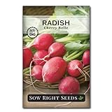 Sow Right Seeds - Cherry Belle Radish Seeds for Planting - Non-GMO Heirloom Packet with Instructions to Plant and Grow an Indoor or Outdoor Home Vegetable Garden - Easy to Grow - Great Gardening Gift Photo, best price $4.99 new 2024