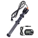 Orlushy Submersible Aquarium Heater,150W Adjustable Fish Tahk Heater with 2 Suction Cups Free Thermometer Suitable for Marine Saltwater and Freshwater Photo, best price $19.99 new 2024