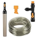 hygger Bucket-Free Aquarium Water Change Kit Fish Tank Auto Siphon Pump Gravel Cleaner Tube with Long Hose Water Changer Maintenance Tool 49-FEET Photo, best price $39.99 new 2024