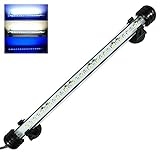 MingDak Submersible LED Aquarium Light,Fish Tank Light with Timer Auto On/Off, White & Blue LED Light bar Stick for Fish Tank, 3 Light Modes Dimmable,6W,11 Inch Photo, best price $12.99 new 2024