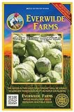 Everwilde Farms - 500 Early Jersey Wakefield Cabbage Seeds - Gold Vault Jumbo Seed Packet Photo, best price $2.98 new 2024