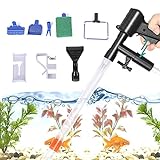 Aquarium Gravel Cleaner, New Quick Water Changer with Air-Pressing Button, Fish Tank Sand Cleaning Kit Aquarium Siphon Vacuum Cleaner with Water Hose Controller Clamp Photo, best price $21.97 new 2024