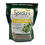 Nature Jims Sprouts Sunflower Seeds - Certified Organic Black Oil Sunflower Sprouts for Soups - Raw Bird Food Seeds - Non-GMO, Chemicals-Free - Easy to Plant, Fast Sprouting Sun Flower Seeds - 8 Oz Photo, best price $13.50 new 2024