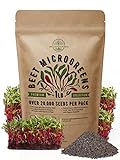 Beet Sprouting & Microgreens Seeds - Non-GMO, Heirloom Sprout Seeds Kit in Bulk 1lb Resealable Bag for Planting & Growing Microgreens in Soil, Coconut Coir, Garden, Aerogarden & Hydroponic System. Photo, best price $23.99 new 2024