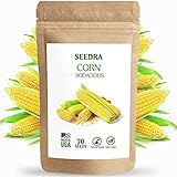 SEEDRA 70+ Corn Seeds for Indoor and Outdoor Planting, Non GMO Hybrid Seeds for Home Garden - 1 Pack Photo, best price $6.99 new 2024