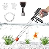 STARROAD-TIM Fish Tank Gravel Cleaner Newly Upgraded Fish Tank Water Changer with Air Pressure Button Long Nozzle Water Flow Controller for Fish Tank Cleaning Gravel and Sand Photo, best price $18.99 new 2024