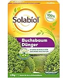 Solabiol Buchsbaum Dünger, 100% organisches Buchsbaumdünger Granulat mit Wurzelaktivator Osiryl, 1,5 kg Foto, bester Preis 11,99 € neu 2024