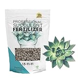 Leaves and Soul Succulent Fertilizer Pellets |13-11-11 Slow Release Pellets for All Cactus and Succulents | Multi-Purpose Blend & Gardening Supplies, No Fillers | 5.2 oz Resealable Packaging Photo, best price $10.88 ($2.09 / Ounce) new 2024