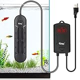 hygger Fully Submersible 500 W Aquarium Heater with External Temperature Display Controller Upgraded Double Quartz Tubes Fish Tank Heater for 65-120 Gallon, Suitable for Marine and Freshwater Photo, best price $65.99 new 2024