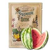 Watermelon Seeds, Crimson Sweet Variety | 60+ Non-GMO, Heirloom Watermelon Seeds | Premium Home Gardening Melons Photo, best price $4.75 new 2024