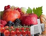 Fruit Combo Pack Raspberry, BlackBerry, Blueberry, Strawberry, Apple, Tomato 575+ Seeds & 4 Free Plant Markers Photo, best price $7.92 new 2024
