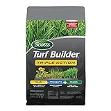Scotts Turf Builder Triple Action1 - Combination Weed Control, Weed Preventer, and Fertilizer, 33.94 lbs., 12,000 sq. ft. Photo, best price $76.00 new 2024